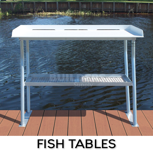 Dock Fish Cleaning Tables
