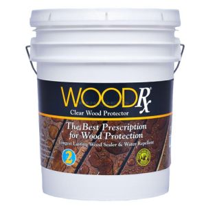 Wood Rx, Clear Water Repellent, 5 Gallon