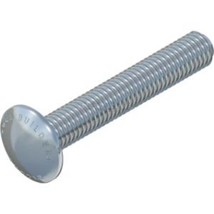 1/2" x 3" Carriage Bolt, Stainless Steel