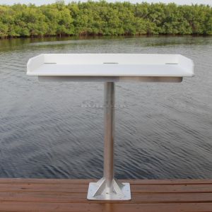 39" Deluxe Fish Cleaning Station with Single Pedestal