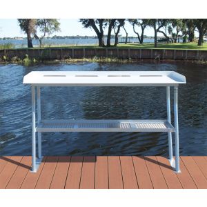 68" Deluxe Fish Cleaning Station - 4 Leg Construction