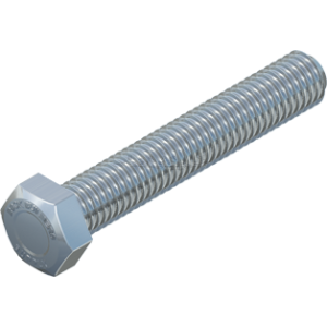 1/2" x 3" Hex Tap Bolt, Stainless Steel