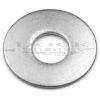 1/2" Round Flat Washer, Stainless Steel